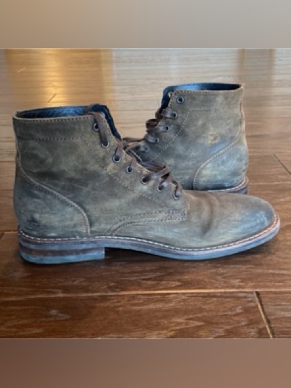 Thursday Boot Company Brown Suede Lace-Up Boots Men’s 10 - Great Condition